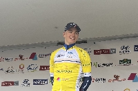 Le Français Thibaud Gruel remporte la deuxième étape du Circuit des Ardennes à Hardoncelle  