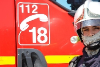Incendie dans une chambre à coucher, un homme relogé