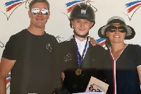  L'Ardennais Guillaume Donneaux champion de France cadet avec son poney Elliot à Lamotte Beuvron 