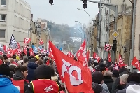 Ardennes : 4500 personnes dans les rues de Charleville selon les syndicats contre la réforme des retraites, mais pas que