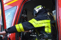 Neuville-lez-Beaulieu : feu de végétation , 3 hectares de végétation partent en fumée 