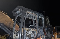 Le futur Parc Photovoltaïque de Douzy vandalisé, des engins de chantier incendiés