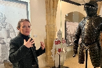 Les armures des princes de Sedan exposées au château fort de la ville