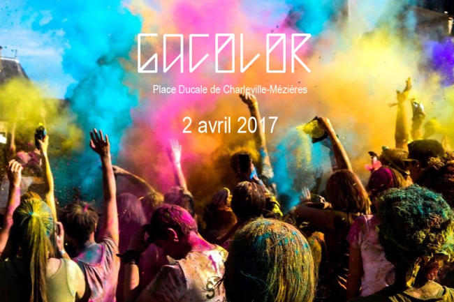 La Gacolor 2017 est prévue le 2 avril à Charleville-Mézières !