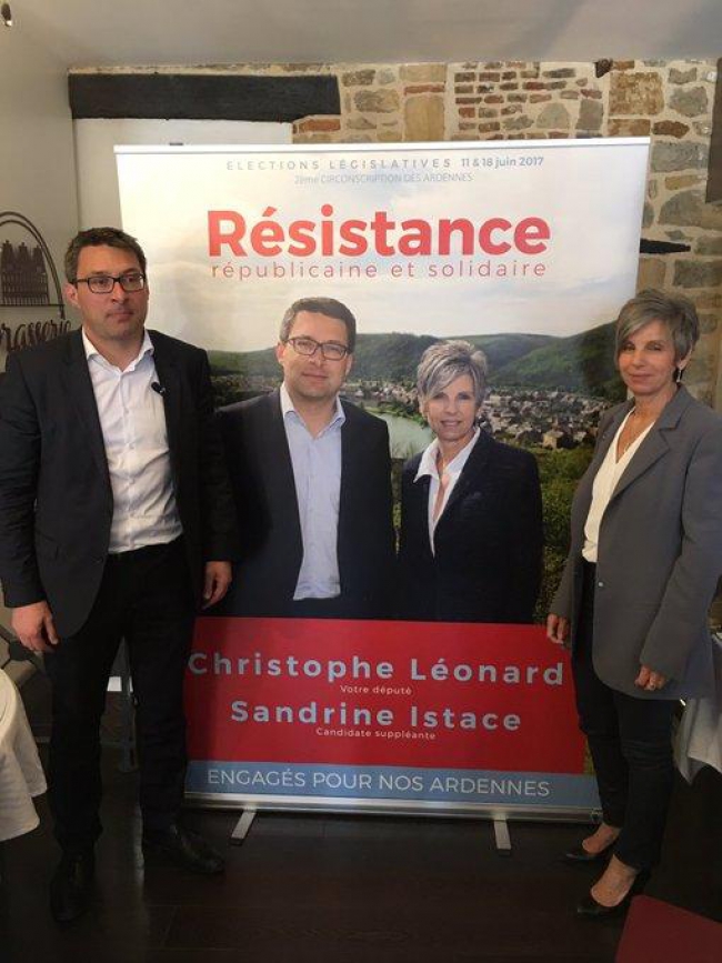 Ardennes : Le député (PS) Christophe Léonard lance sa campagne des législatives dans la 2e circonscription.  