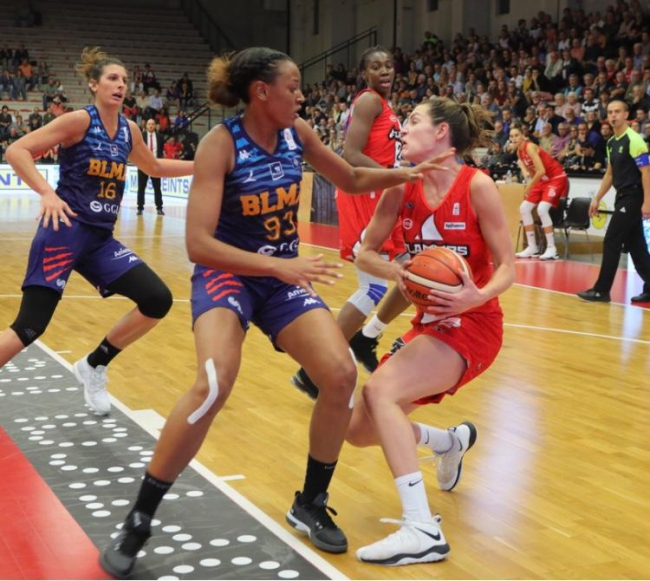Basket (LFB) : première victoire de la saison pour les Flammes face au Hainaut 88-77