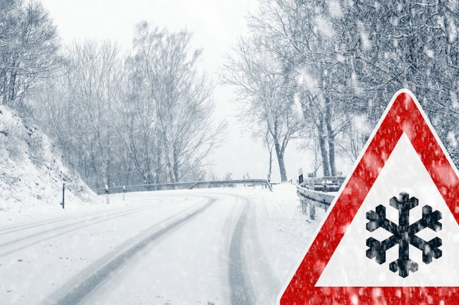 Le département des Ardennes placé en vigilance orange à la  neige et au verglas.  