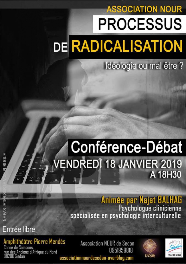 Sedan : Une conférence pour lutter contre toutes les formes de radicalisation  