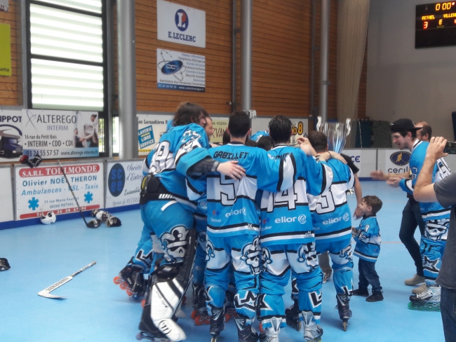 Roller Hockey ( Ligue Elite) :  Les Diables battus par  Villeneuve-la-Garenne en finale. 