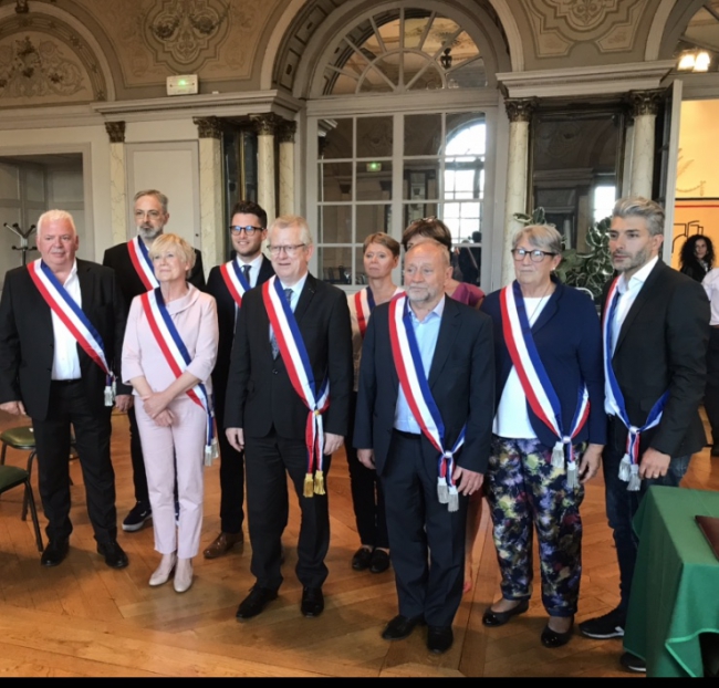 Sedan : installation du maire Didier Herbillon pour un troisième mandat et de ses neuf adjoints ! 