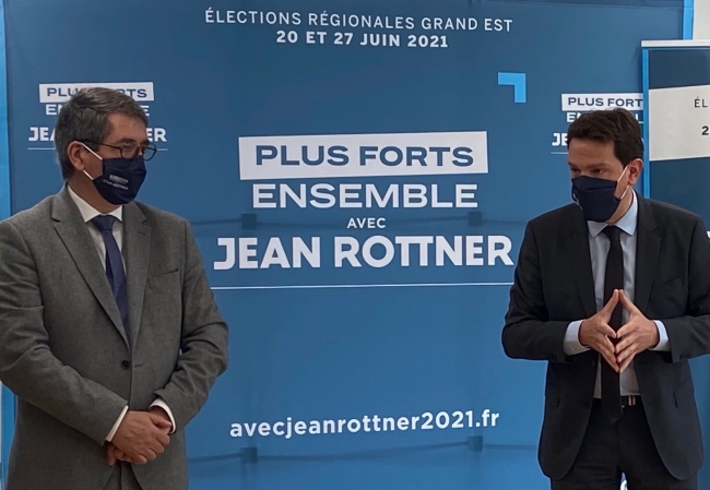 Élections régionales : Boris RAVIGNON tête de liste dans les Ardennes sur la liste menée par Jean Rottner 