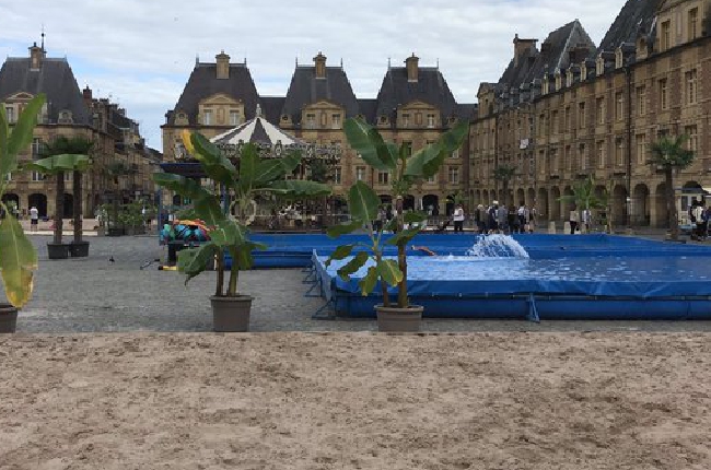 Malgré une météo en demi-teinte, la Plage Ducale rencontre son public