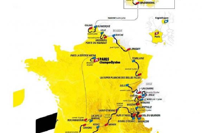 Le Tour de France 2022 passera par les Ardennes le 7 juillet 