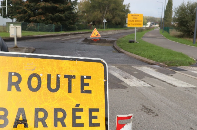 Glaire : des travaux sur le Pont du Canal de l'Est 