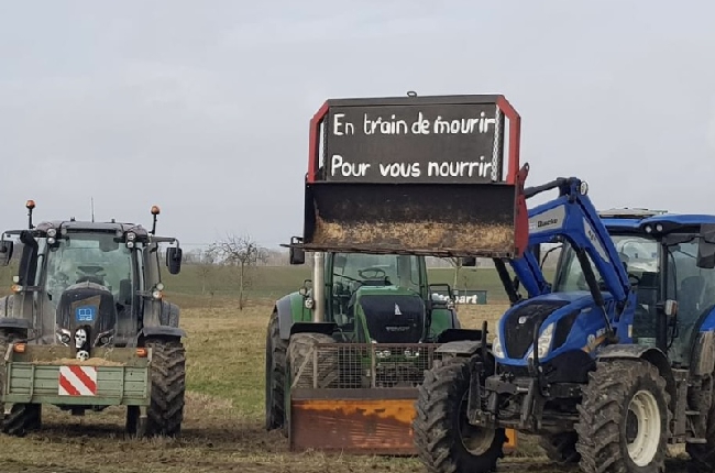 Colère des agriculteurs : deux points de blocage dans les Ardennes 