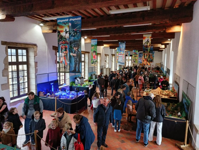 Près de 4000 visiteurs pour la 6ème édition de l’exposition Playmobil, « Films et séries cultes », au Château Fort de Sedan