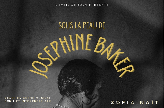 Sous la Peau de Joséphine Baker, spectacle écrit et interprété par une Ardennaise, pour le baptême du Pôle Culturel de Donchery
