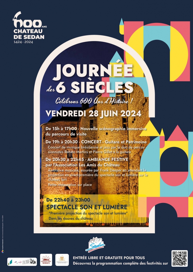 Journée des 6 siècles, un événement anniversaire unique pour les 600 ans du Château Fort ce vendredi