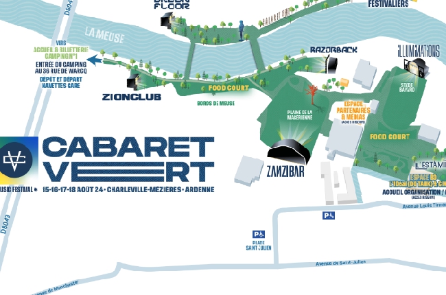 Le Cabaret Vert se redéploie avec, comme point central, la Meuse