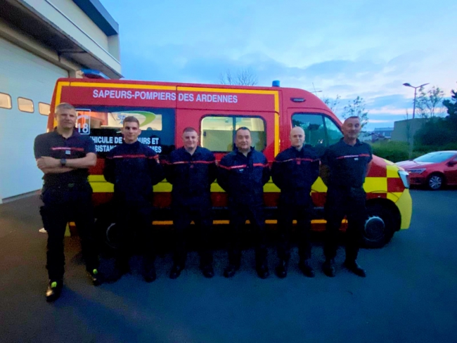 Des sapeurs-pompiers Ardennais en renfort aux Jeux Olympiques