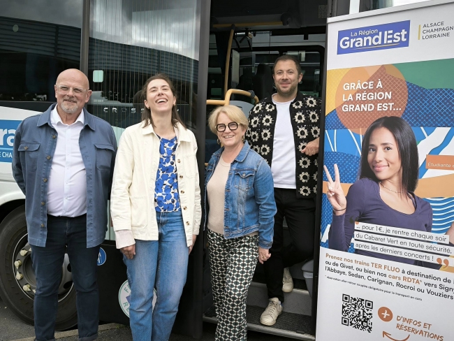 Cabaret Vert : Optez pour l'option bas carbone, en train ou en car, avec un retour à un euro