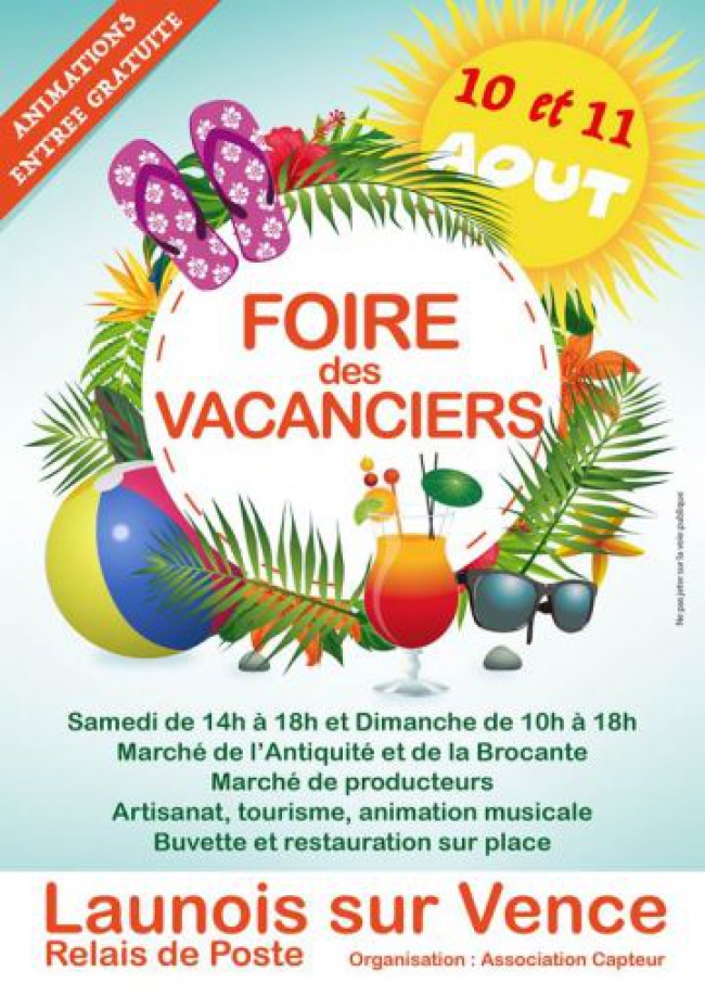 Launois-sur-Vence accueillera ce week-end sa 37ème Foire des Vacanciers