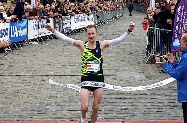 Félix Bour vainqueur de la 104é édition de la course Sedan-Charleville 