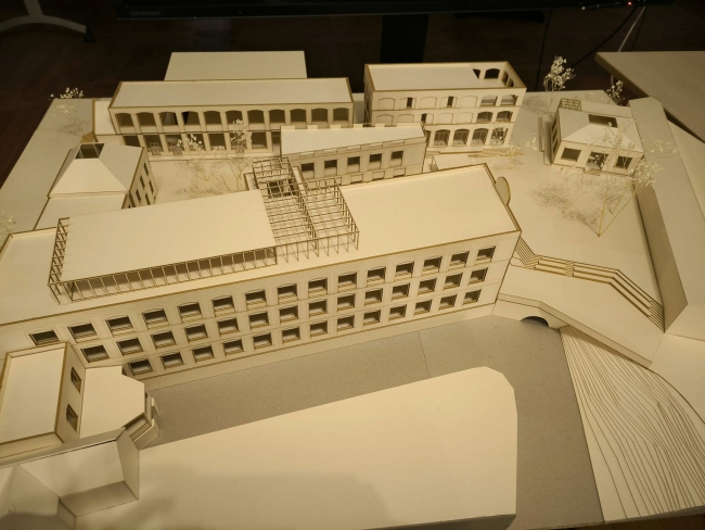 La maquette de la Macérienne réhabilitée dévoilée
