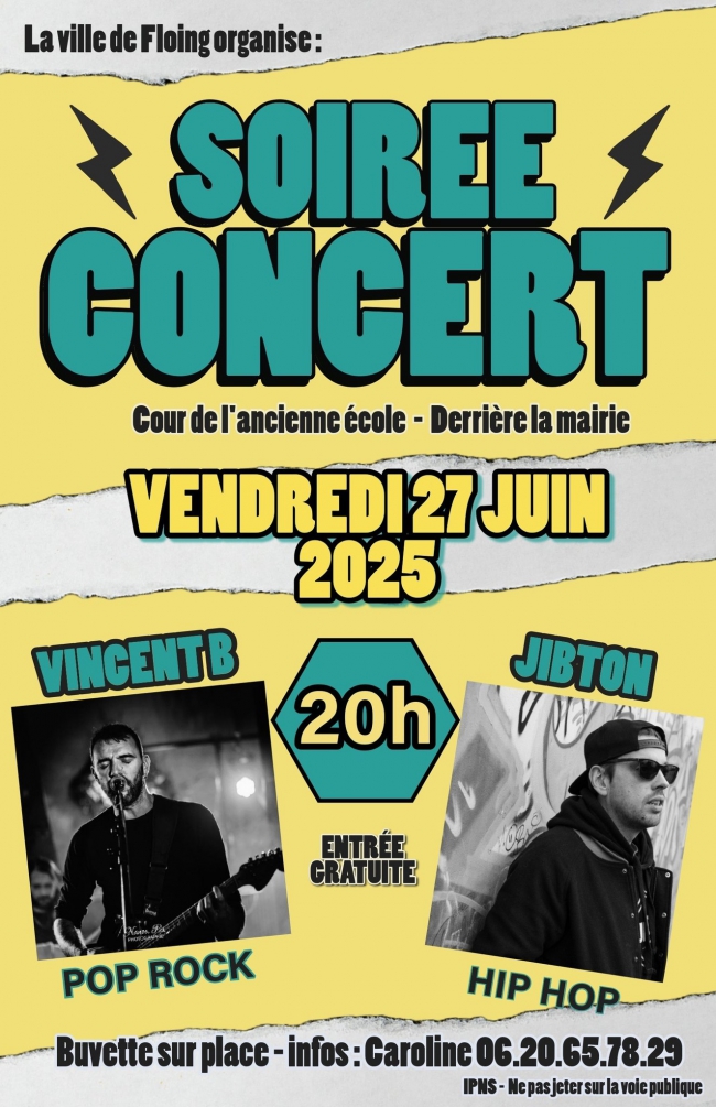 La commune de Floing fête la musique et les artistes du Sedanais lors d'une soirée concert, ce vendredi