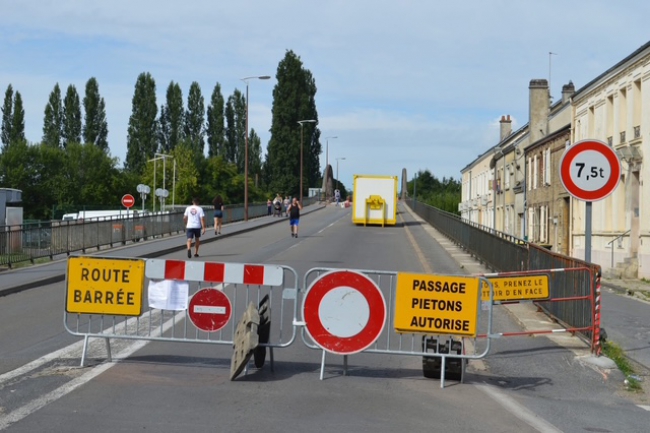 La réouverture du pont « de Torcy », à Sedan, prévue pour ce vendredi