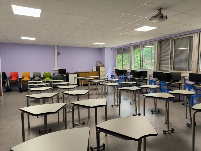 Incendie au collège de Raucourt, des travaux intensifs pour une rentrée des classes préservée