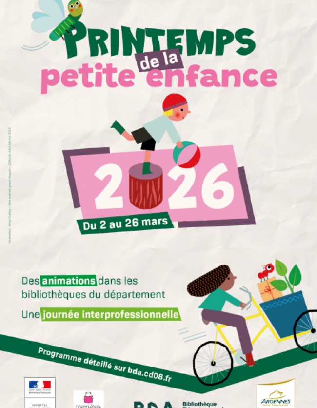 Le Printemps de la Petite Enfance revient pour sa 8ème édition dans les Ardennes