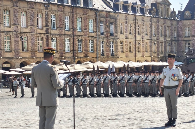 Passation de commandement à Charleville-Mézières : Le 3ème Régiment du Génie accueille un nouveau chef de corps
