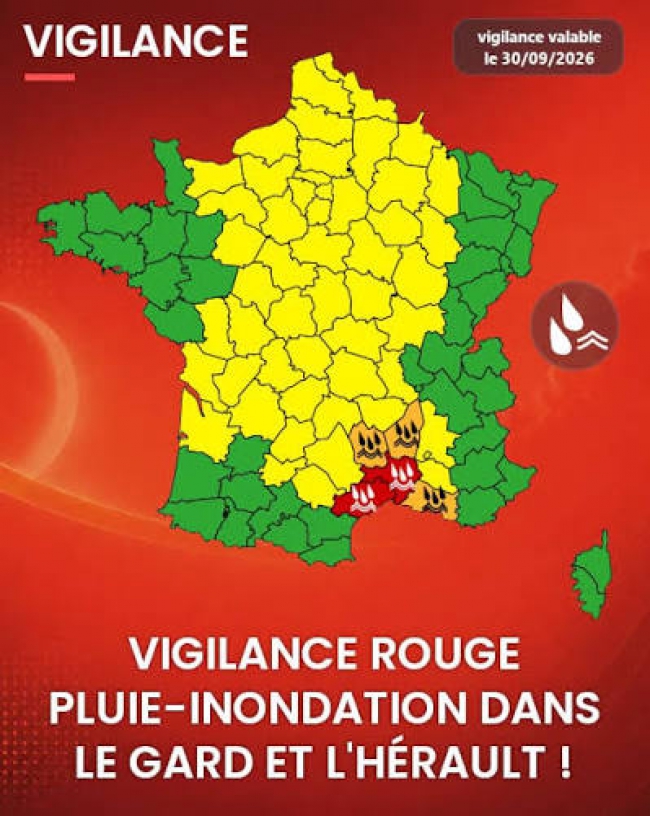 Ardennes : En vigilance jaune orages, des averses orageuses attendues ce soir 
