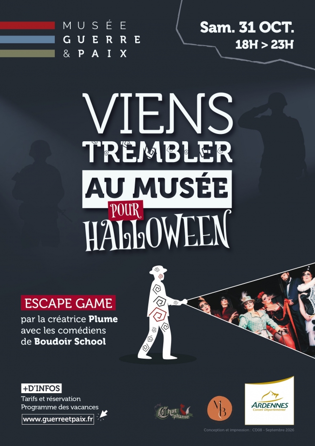 Ardennes : Enquête, visites et frissons : les vacances s’annoncent animées, au Musée Guerre et Paix !
